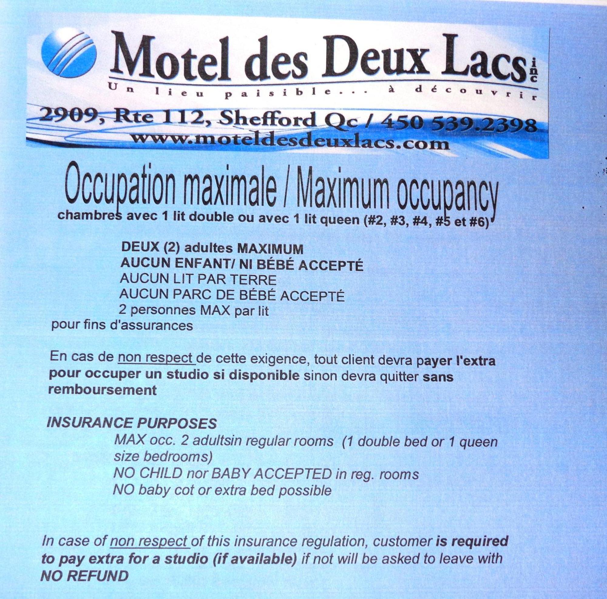Motel Des Deux Lacs Waterloo Δωμάτιο φωτογραφία
